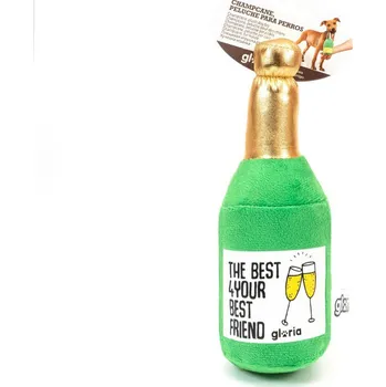 Hračka pro psa Plyšová hračka pro psa Gloria Šampaňské (pro malé a střední rasy psů)