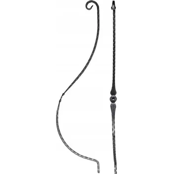 Zábradlí Kovaná tyčka zábradlí – KRÁSA A STYL Kovářství