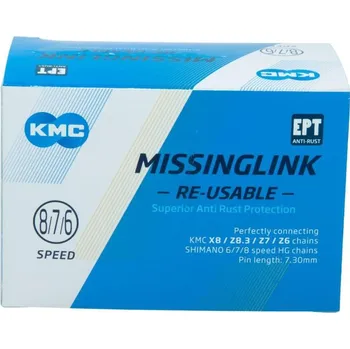 Řetěz na kolo Kmc 6-8 Kolo EPT 7.3mm 40KS Sada spojka řetězu + DÁREK