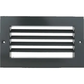 Větrací mřížka Větrací mřížka kovová Dalap GMAS s nastavitelnou žaluzií 600x300 mm, šedá