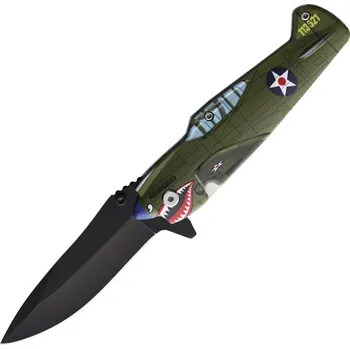 Bojový nůž Nůž zavírací FIGHTER PLANE hladké ostří