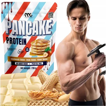 Protein MUSCLE CLINIC PANCAKE PROTEIN 720g PROTEINOVÉ PALAČINKY BEZ CUKRU Příchuť Kinder Bueno