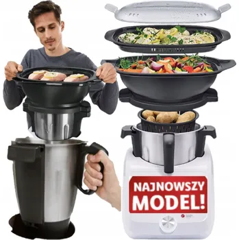 Kuchyňský robot SilverCrest Monsieur Cuisine KUCHYŇSKÝ ROBOT LIDLOMIX 2024 SC 1200 W bílá