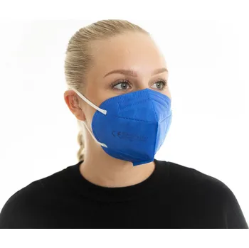 respirátor TEX-TECH 5x Český premium respirátor FFP2 - TMAVĚ MODRÝ