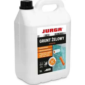 Penetrace Jurga gelový základní nátěr na stěny, omítky, fasády, betonu, OSB desky a sádrové stěrky, nestékavý, 5L