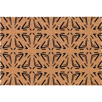 Rohožka KOKOSOVÁ ROHOŽKA PŘED DVEŘE 40X60 cm HIT ANTYPOŚLIZGOWA TRWAŁĄ VZOR