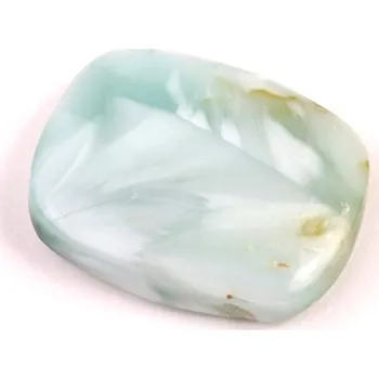 Přírodní kámen Kabošon Pectolite (zelený Larimar) č.3608 (32x25x7mm)