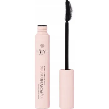 Řasenka Řasenka MIYA My Power Lashes, černá, zahušťující, prodlužující, 10 ml