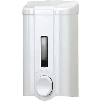 Dávkovač mýdla Ruční nástěnný dávkovač mýdla Biurotop 500 ml bílý