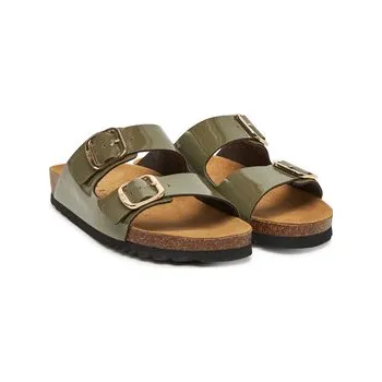 Dámské pantofle Nazouváky Scholl Josephine F32169 Khaki 40