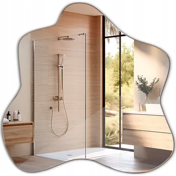 Zrcadlo Zrcadlo Tulup nástěnné asymetrické 483 x 479 mm