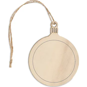 Vánoční ozdoba Ozdoba z LASEROVÉ GRAVÍROVÁNÍ (MAX. 1 BARVA, 60X60MM) 1 barva 50 BACK