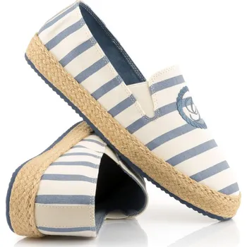 Dámské tenisky ESPADRILKY GANT RAFFIAVILLE OFF WHT/BLUE