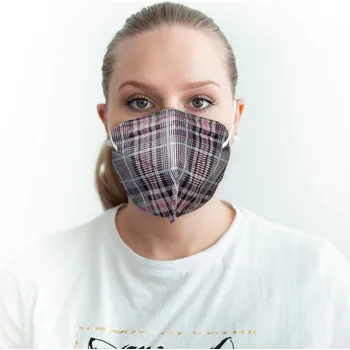 respirátor Balerina Czech s.r.o. Balerina zdravotnický nano respirátor FFP2 PFHM731 -Pink karo