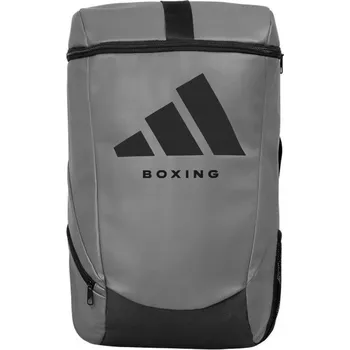 Sportovní batoh Batoh Adidas Boxing Backpack Šedý/Černý Velikost: S