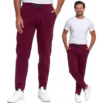 Moraj pánské tepláky červené velikost 3XL