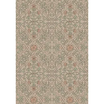 Tapeta Borastapeter Vliesová tapeta na zeď, béžová, květiny, 4501, Icons, Borastapeter, velikost 10,05 x 0,53 m