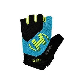 Cyklistické rukavice Haven rukavice Demo Neo zeleno-modrá, vel. XS