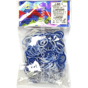 kreativní sada Rainbow Loom Original - gumičky - 300ks - ocean mix