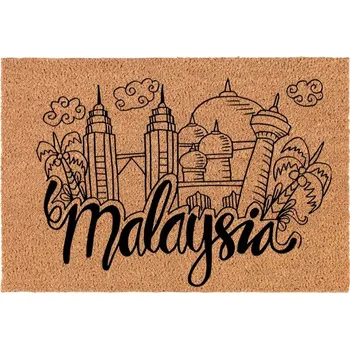 KOKOSOVÁ ROHOŽKA 40X60 KE DVEŘÍM WIEŻE MECZET PALMY MIASTO HIT VZOR