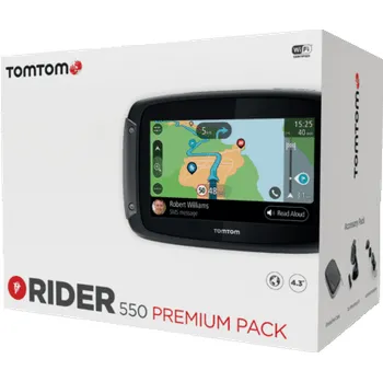 GPS navigace TomTom Rider 550 World Premium Pack (1GF0.002.11)