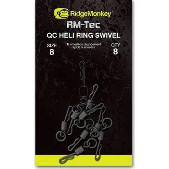 RidgeMonkey Obratlíky Quick Change Heli Ring Swivel