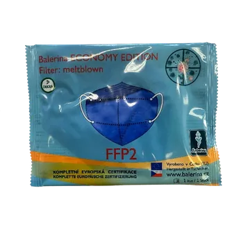 respirátor Balerina Czech s.r.o. Balerina respirátor PFHM722 FFP2 NR Economy - Modrý