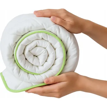 přikrývka LETNÍ PŘIKRÝVKA 140x200 BAMBUSOVÁ BAVLNA LEHKÁ PRO DĚTI PROŠÍVANÁ BAMBUS