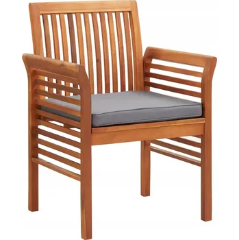 Zahradní židle VidaXL dřevěná hnědá