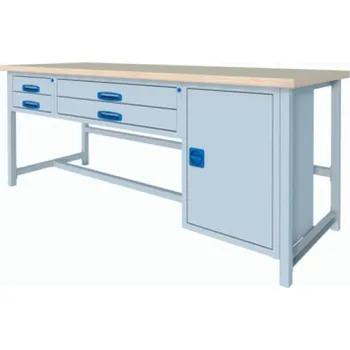 Dílenský stůl Dílenský pracovní stůl 20.6 Rozměry: 2180 x 700 x 833 mm