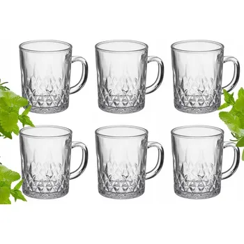 Sklenice Sklenice na kávu Domosfera 240 ml 6 ks