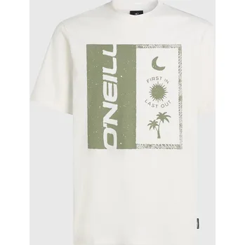 Pánské Tričko s krátkým rukávem O'NEILL O'NEILL FRONT PRINT T-SHIRT 2850293-11010 – Bílá L