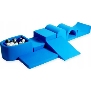 Dětské hřiště Pěnové dětské hřiště s bazénkem micro modré