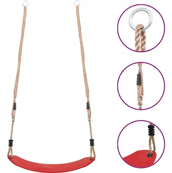 Dětská houpačka Houpačka pro děti, červená