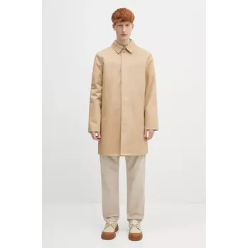 Dámský kabát Bavlněný kabát A.P.C. mac ville béžová barva, COZBA.H01103, M, 80X