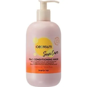 Inebrya Ice Cream Sun Care 2v1 kondicionér a maska ​​na ochranu vlasů před sluncem 300ml