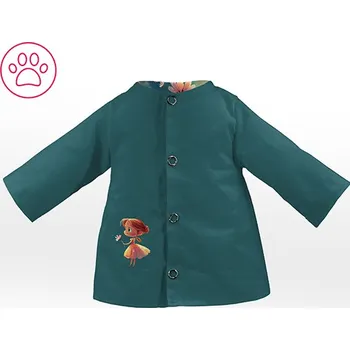 Panel se střihem na ušití oblečení pro hračku zvířátka tričko s dlouhým rukávem Elliot - rusovláska pod květinou