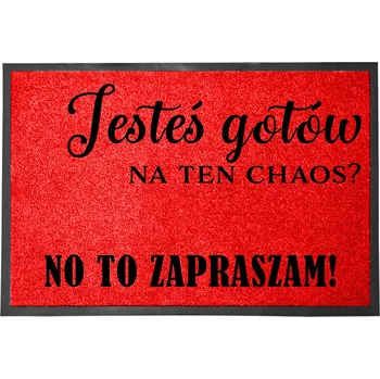 Hotová PVC rohožka venkovní 60 x 40 cm