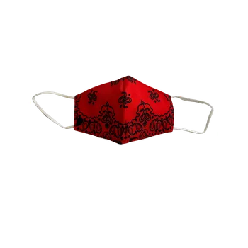 respirátor Stylová rouška - Červená bandana