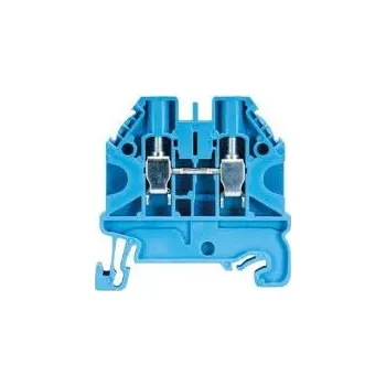 Vrták Průchozí svorka 4mm2 šroubová modrá WT 4 BL 58.504.0055.6