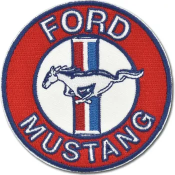 Nášivka Nášivka Ford Mustang Red 8 cm