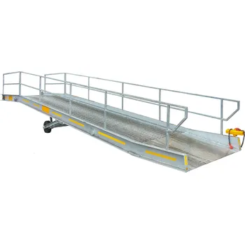 zvedák Mobilní pozinkovaná nájezdová rampa MNBH 70, nosnost 7 tun