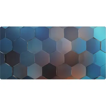 Obraz Vinylová ochranná podložka na pracovní stůl Hexagonal gradient 90x45 cm