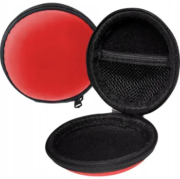 Příslušenství pro sluchátka POUZDRO na sluchátka / Univerzální červené pouzdro