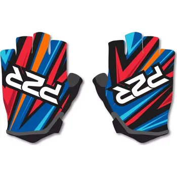 Cyklistické rukavice Dětské rukavice P2R Funki blue-orange 4-6let P20640