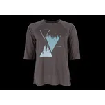 WALDsassen Line by MALOJA ➜ Dres 3/4 rukáv Ladies - Rock Gray / Ice Blue vel. S