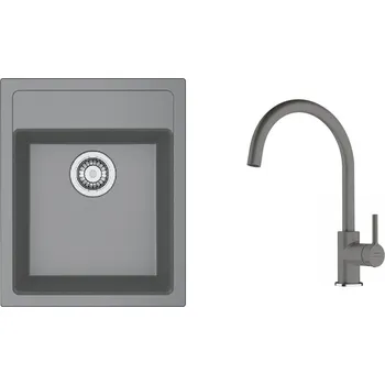 Franke SID 610-40 šedá+FC 6018.084 143.0687.385 + Sleva 10% při zadání kódu "ZIMA10"