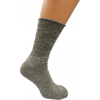 Turistické Ponožky BOLA Bootsock bílo-béžovo-melírové 40-45