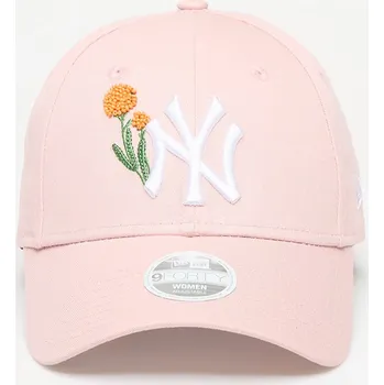 Kšiltovka Kšiltovka New Era New York Yankees Womens MLB Beaded 9FORTY Adjustable Cap Pastel Pink Universal