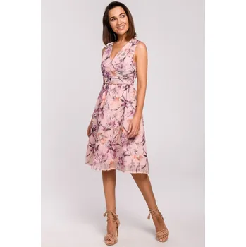 Dámské šaty Dámské šaty STYLOVE S225 RŮŽOVÁ S